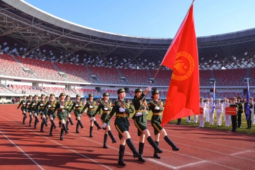 玩球国旗护卫队寒假集训获新华社等多家主流媒体关注点赞
