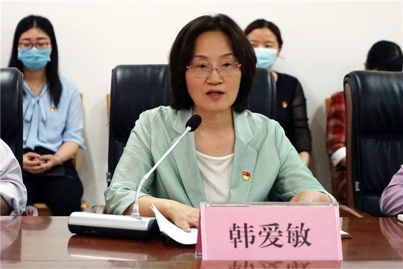 【学院动态】省委高校工委党史学习教育第一巡回指导组到玩球指导工作