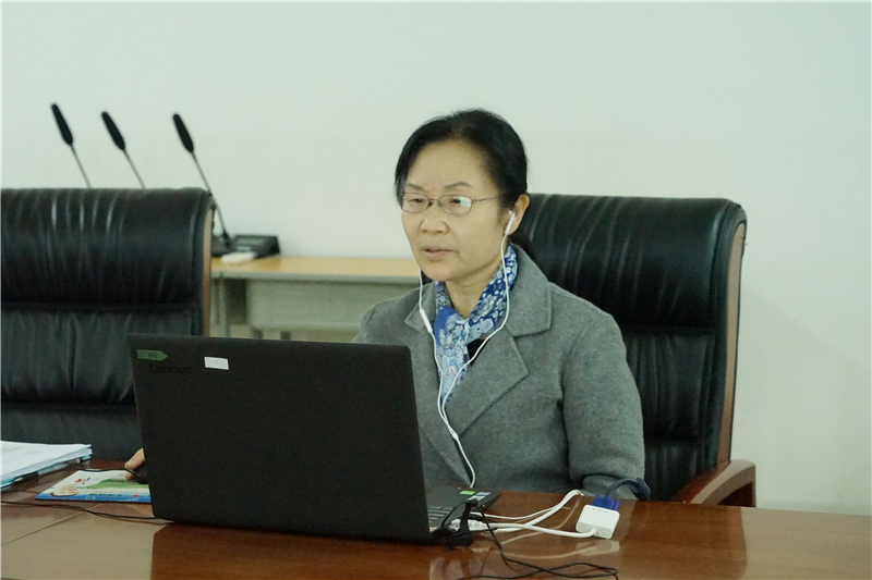 玩球参加2022年河南省民办高校学科专业建设资助项目立项评审线上答辩会