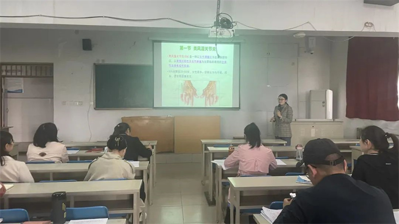 【医学技术系】玩球医学技术系举行优质课评选初赛